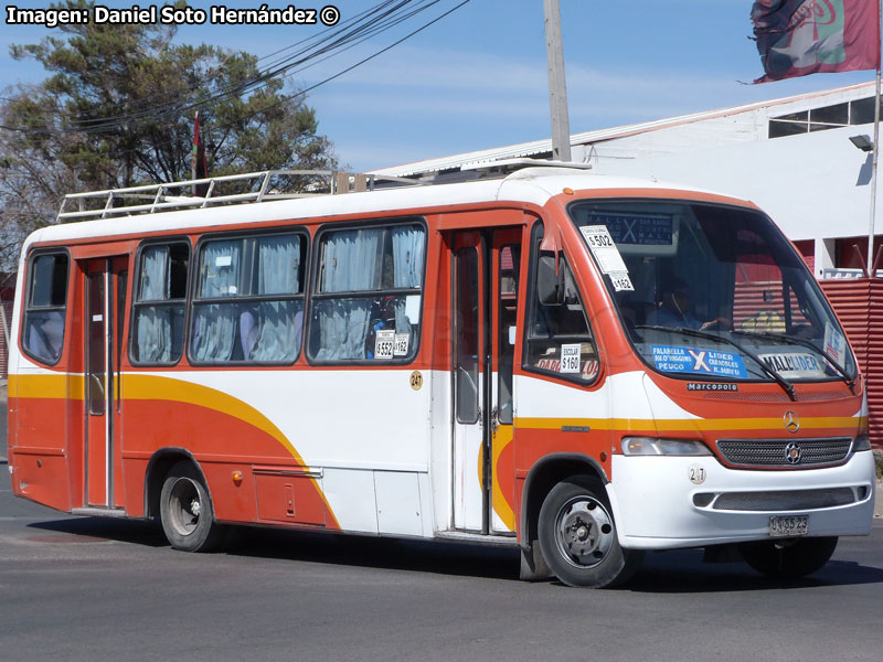 Marcopolo Senior G6 / Mercedes Benz LO-914 / Línea X Transportes Ayquina S.A. (Calama)