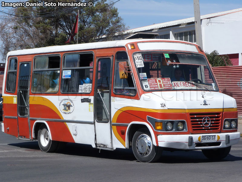 Inrecar / Mercedes Benz LO-814 / Línea B Transportes Ayquina S.A. (Calama)