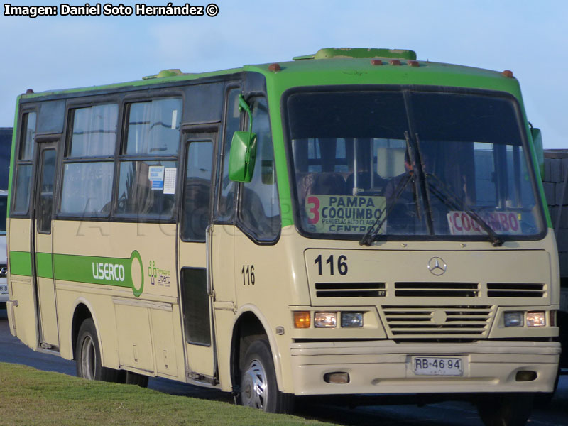 Caio Carolina V / Mercedes Benz LO-814 / Línea La Serena Coquimbo LISERCO