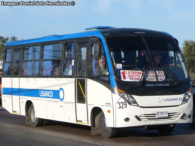 Neobus Thunder + / Mercedes Benz LO-916 BlueTec5 / Línea San Juan Coquimbo LISANCO