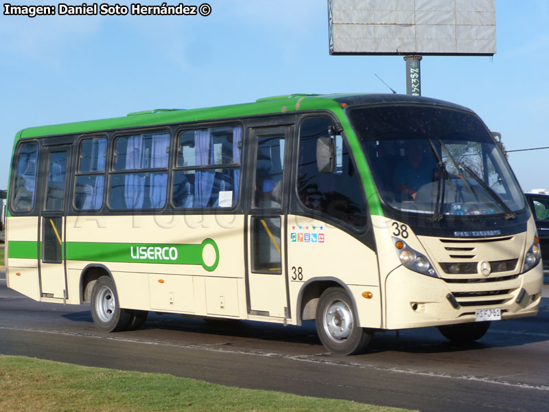 Neobus Thunder + / Mercedes Benz LO-916 BlueTec5 / Línea La Serena Coquimbo LISERCO