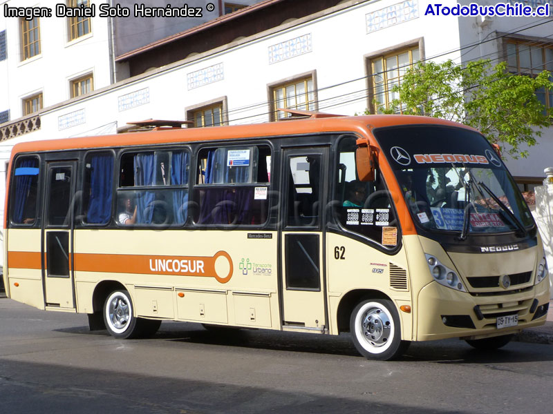 Neobus Thunder + / Mercedes Benz LO-915 / Línea Intercomunal Sur LINCOSUR (La Serena)