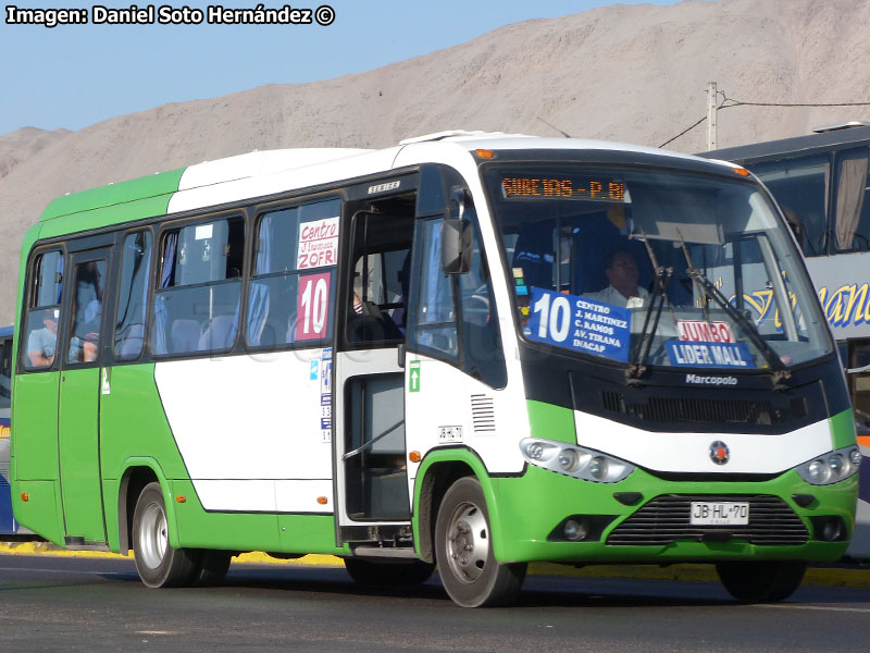 Marcopolo Senior / Mercedes Benz LO-915 / Línea N° 10 Iquique