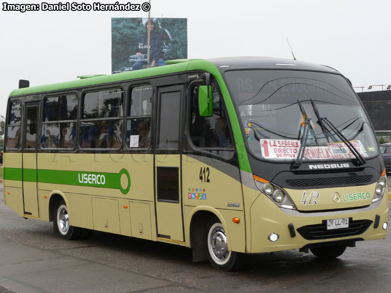 Neobus Thunder + / Mercedes Benz LO-916 BlueTec5 / Línea La Serena Coquimbo LISERCO