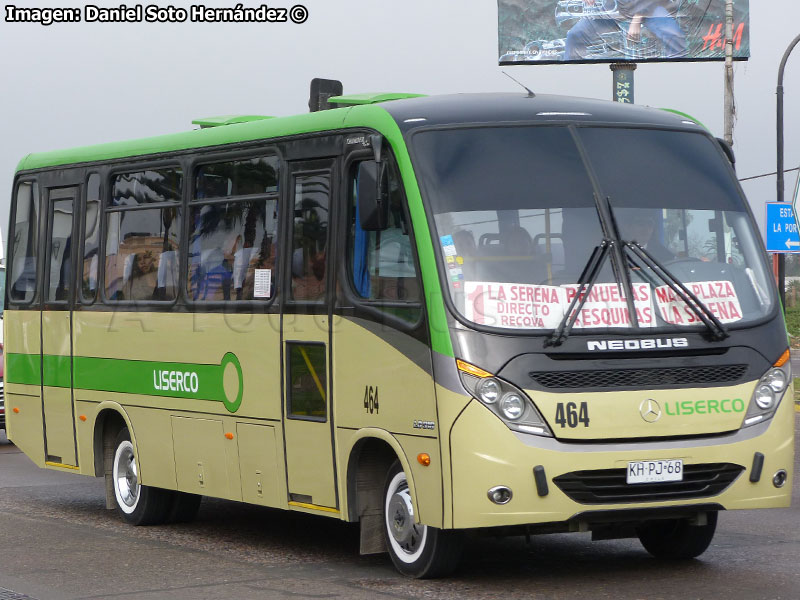 Neobus Thunder + / Mercedes Benz LO-916 BlueTec5 / Línea La Serena Coquimbo LISERCO