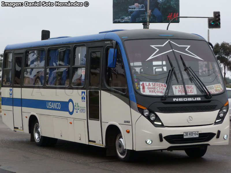 Neobus Thunder + / Mercedes Benz LO-916 BlueTec5 / Línea San Juan Coquimbo LISANCO