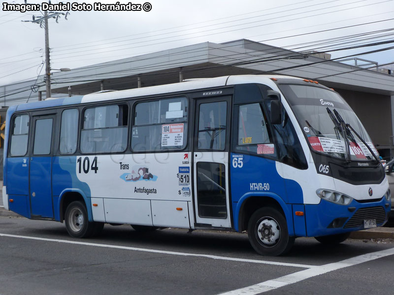 Marcopolo Senior / Mercedes Benz LO-916 BlueTec5 / Línea N° 104 Trans Antofagasta