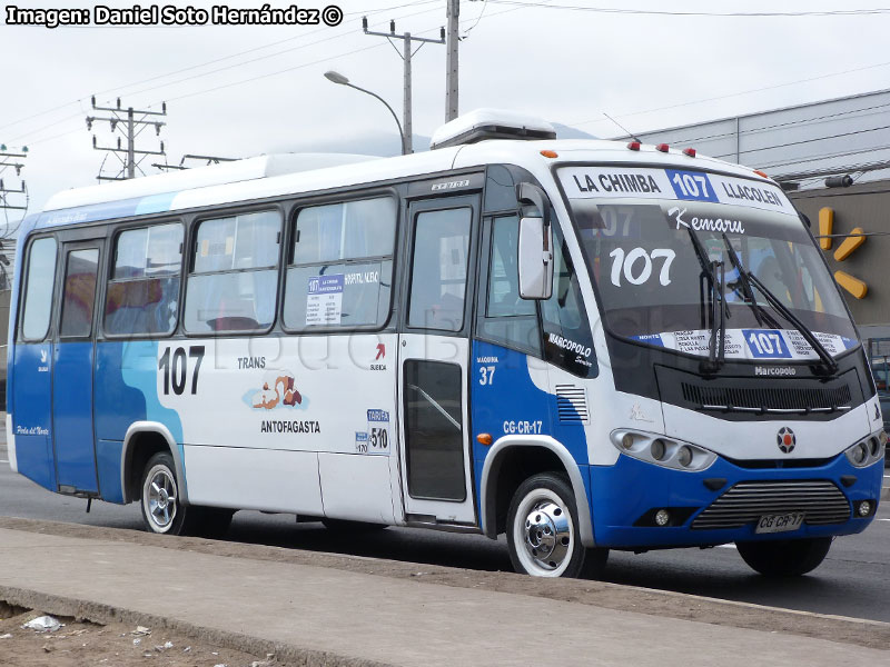 Marcopolo Senior / Mercedes Benz LO-915 / Línea N° 107 Trans Antofagasta