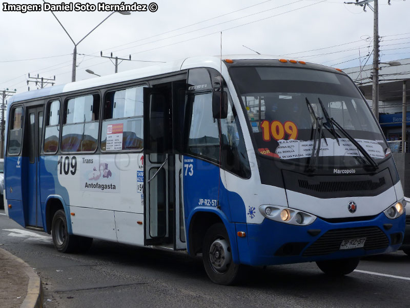 Marcopolo Senior / Mercedes Benz LO-916 BlueTec5 / Línea N° 109 Trans Antofagasta