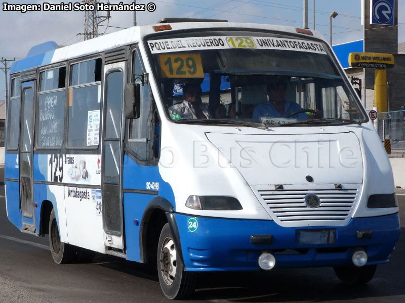 Metalpar Pucará 2000 / Mercedes Benz LO-814 / Línea Nº 129 Trans Antofagasta