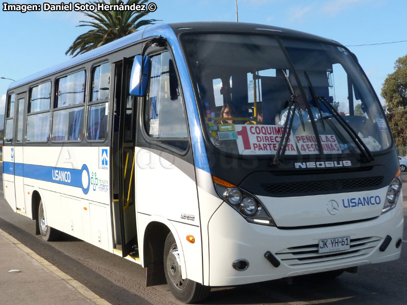 Neobus Thunder + / Mercedes Benz LO-916 BlueTec5 / Línea San Juan Coquimbo LISANCO