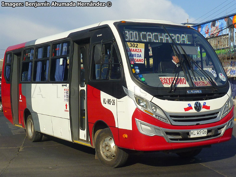 Induscar Caio F-2400 / Volksbus 9-160OD Euro5 / Línea 300 Sur - Poniente (Cachapoal) Trans O'Higgins