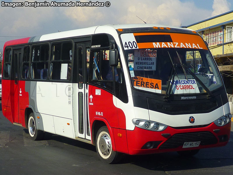 Marcopolo Senior / Volksbus 9-160OD Euro5 / Línea 400 Manzanal Trans O'Higgins