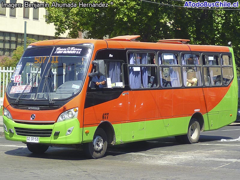 Induscar Caio Foz / Mercedes Benz LO-916 BlueTec5 / TMV 5 Gran Valparaíso S.A.