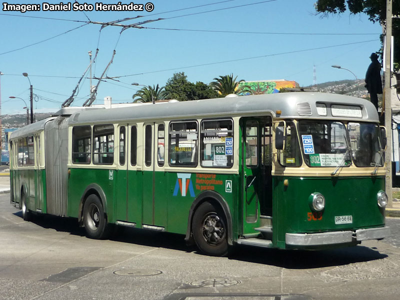 Schweizerische Wagens und Aufzügefabrik / Maschinenfabrik Örlikon / TMV 8 Trolebuses de Chile S.A.