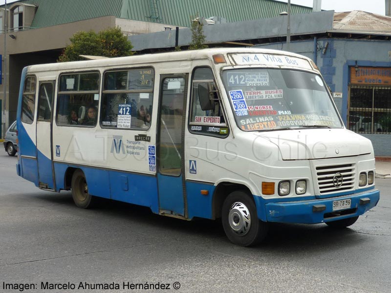 Inrecar / Mercedes Benz LO-814 / TMV 4 Viña Bus S.A.