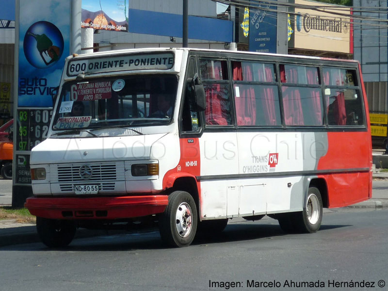 Sport Wagon City / Mercedes Benz LO-812 / Línea 600 Oriente - Poniente Trans O'Higgins