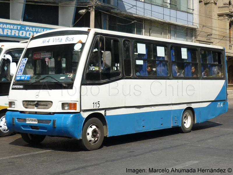 Ciferal Agilis / Mercedes Benz LO-814 / TMV 4 Viña Bus S.A.