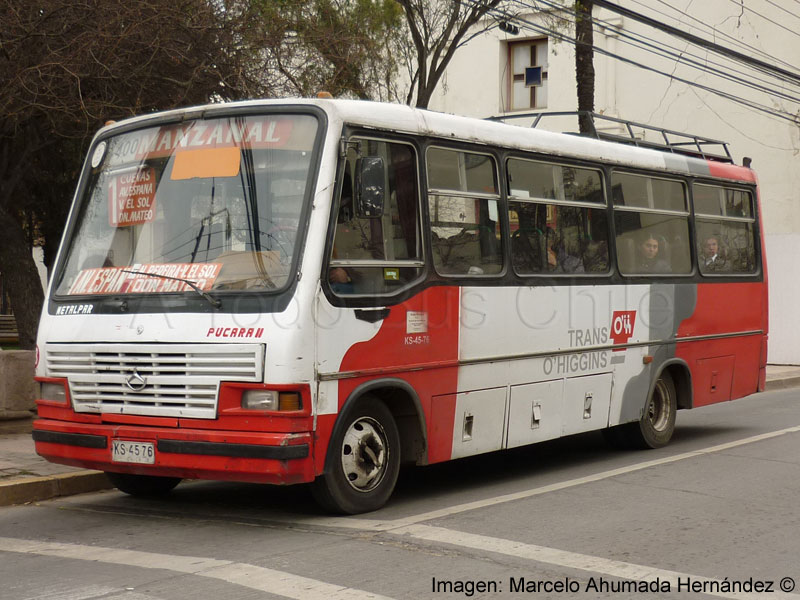 Metalpar Pucará II / Mercedes Benz OF-812 / Línea 400 Manzanal Trans O'Higgins