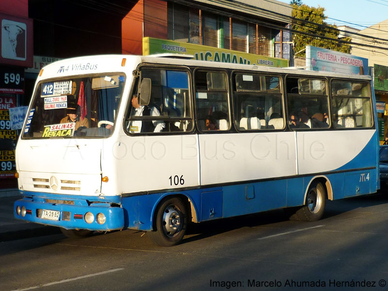 Cuatro Ases PHN-50 / Mercedes Benz 914C / TMV 4 Viña Bus S.A.