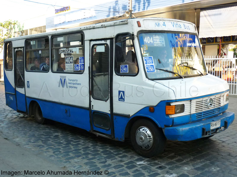 Cuatro Ases Leyenda / Mercedes Benz LO-814 / TMV 4 Viña Bus S.A.