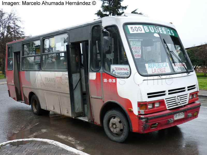 Caio Carolina V / Mercedes Benz LO-814 / Línea 500 Buses 25 Trans O'Higgins