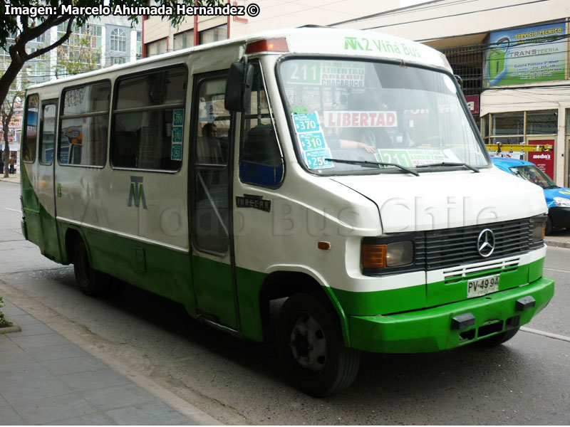 Inrecar / Mercedes Benz LO-814 / TMV 2 Viña Bus S.A.