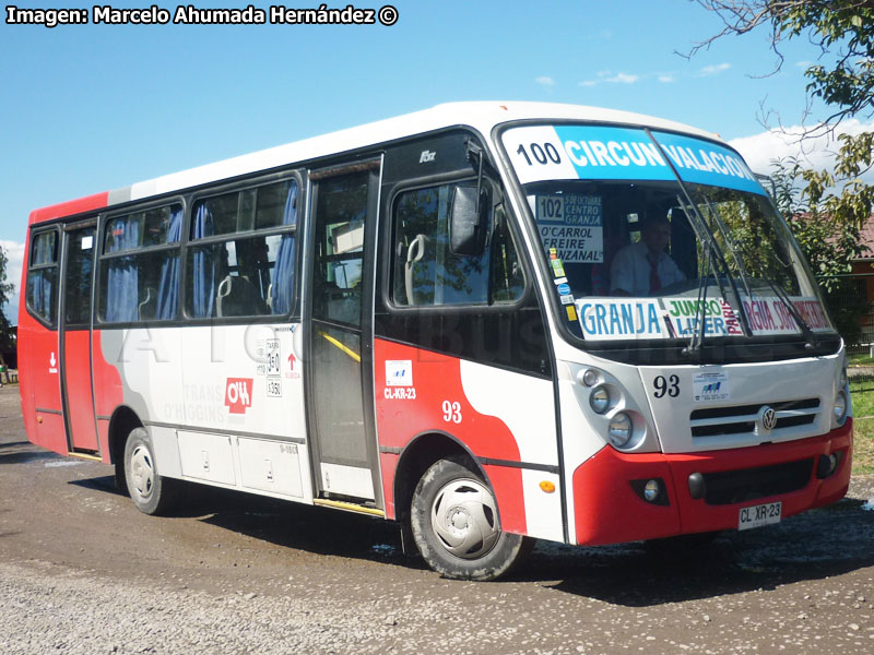 Induscar Caio Foz / Volksbus 9-150EOD / Línea 100 Circunvalación (Expreso Rancagua) Trans O'Higgins