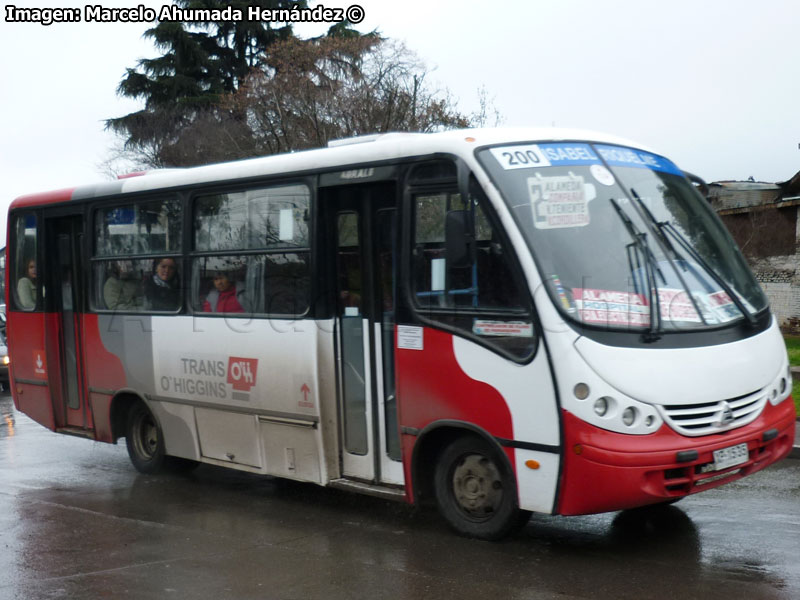 Neobus Thunder + / Agrale MA-8.5TCA / Línea 200 Norte - Sur (Isabel Riquelme) Trans O'Higgins