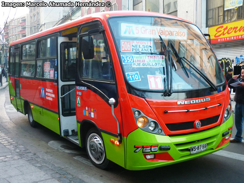 Neobus Thunder + / Volksbus 9-150OD / TMV 5 Gran Valparaíso S.A.