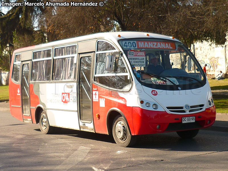 Metalpar Pucará IV Evolution / Mercedes Benz LO-812 / Línea 400 Manzanal Trans O'Higgins