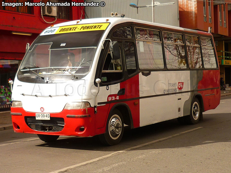 Metalpar Aysén / Mitsubishi FE659HZ6SL / Línea 600 Oriente - Poniente Trans O'Higgins