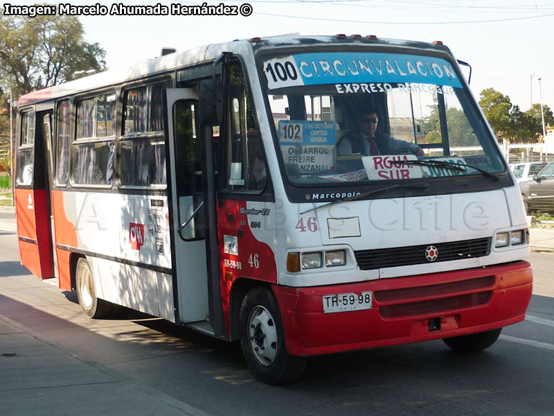 Marcopolo Senior GV / Mercedes Benz LO-914 / Línea 100 Circunvalación (Expreso Rancagua) Trans O'Higgins