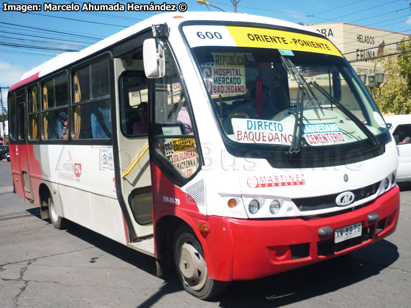 Maxibus Astor / Mercedes Benz LO-915 / Línea 600 Oriente - Poniente Trans O'Higgins