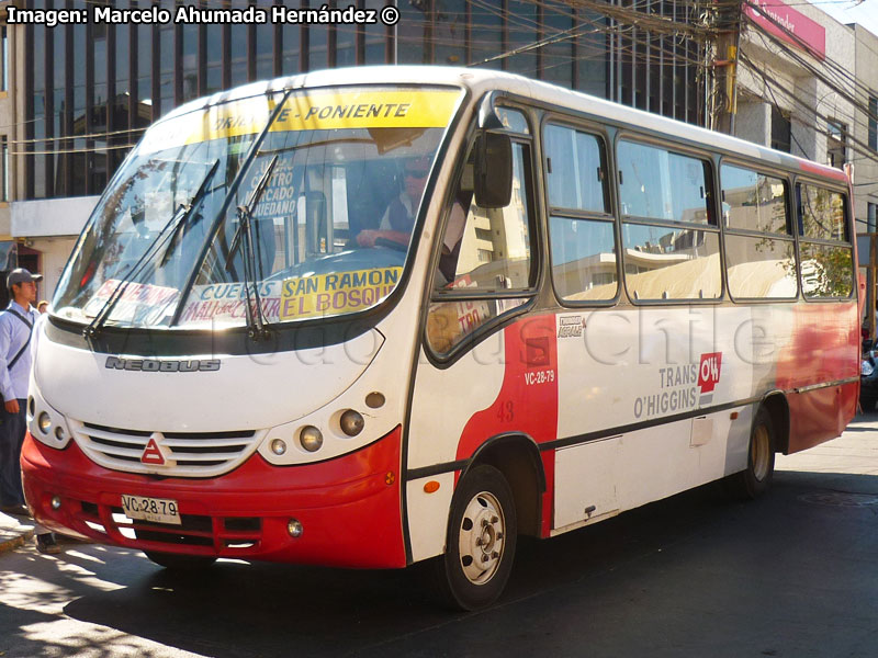 Neobus Thunder+ / Agrale MA-8.5TCA / Línea 600 Oriente - Poniente Trans O'Higgins