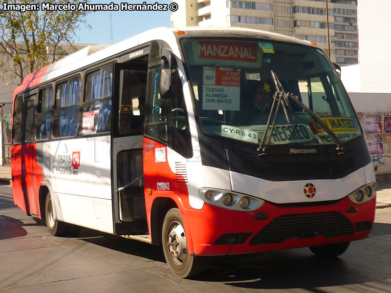 Marcopolo Senior / Mercedes Benz LO-915 / Línea 400 Manzanal Trans O'Higgins