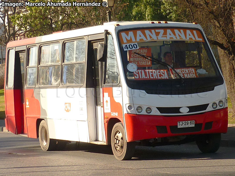 Marcopolo Senior GV / Mercedes Benz LO-914 / Línea 400 Manzanal Trans O'Higgins