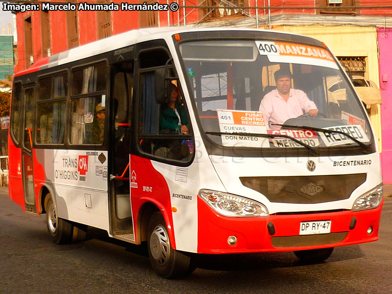 TMG Bicentenario / Volksbus 9-150EOD / Línea 400 Manzanal Trans O'Higgins