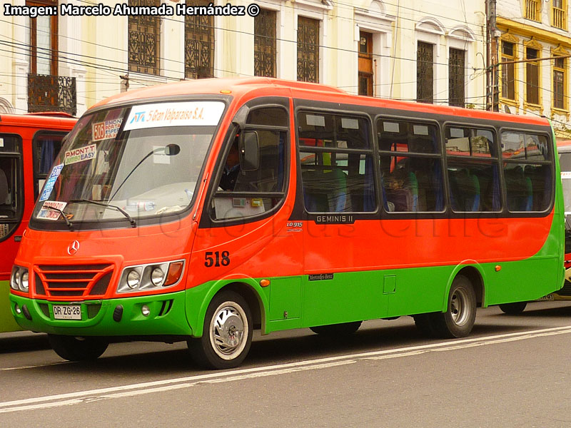 Inrecar Géminis II / Mercedes Benz LO-915 / TMV 5 Gran Valparaíso S.A.