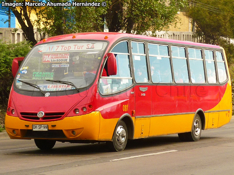 Metalpar Pucará IV Evolution / Volksbus 9-150EOD / TMV 7 Top Tur S.A.