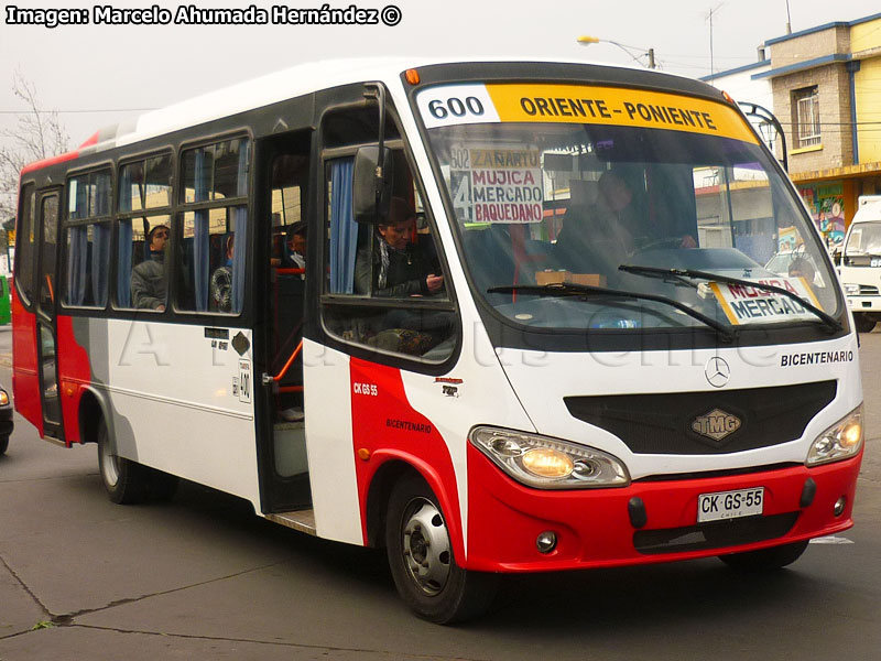 TMG Bicentenario / Mercedes Benz LO-915 / Línea 600 Oriente - Poniente Trans O'Higgins