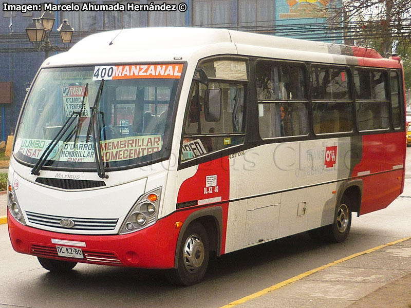 Maxibus Astor / Mercedes Benz LO-812 / Línea 400 Manzanal Trans O'Higgins