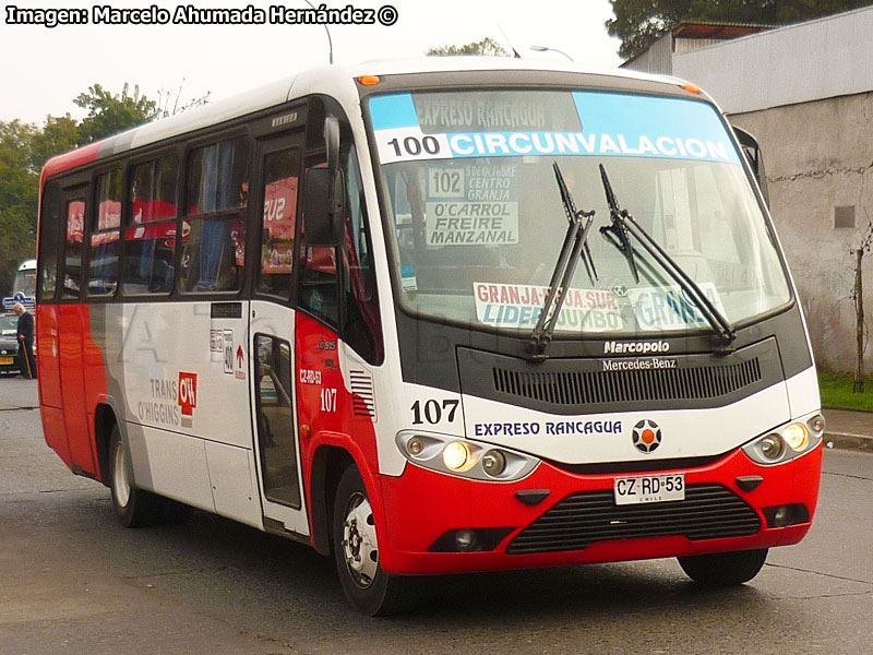 Marcopolo Senior / Mercedes Benz LO-915 / Línea 100 Circunvalación (Expreso Rancagua) Trans O'Higgins