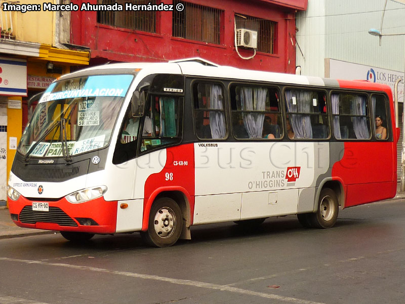 Marcopolo Senior / Volksbus 9-150EOD / Línea 100 Circunvalación (Expreso Rancagua) Trans O'Higgins