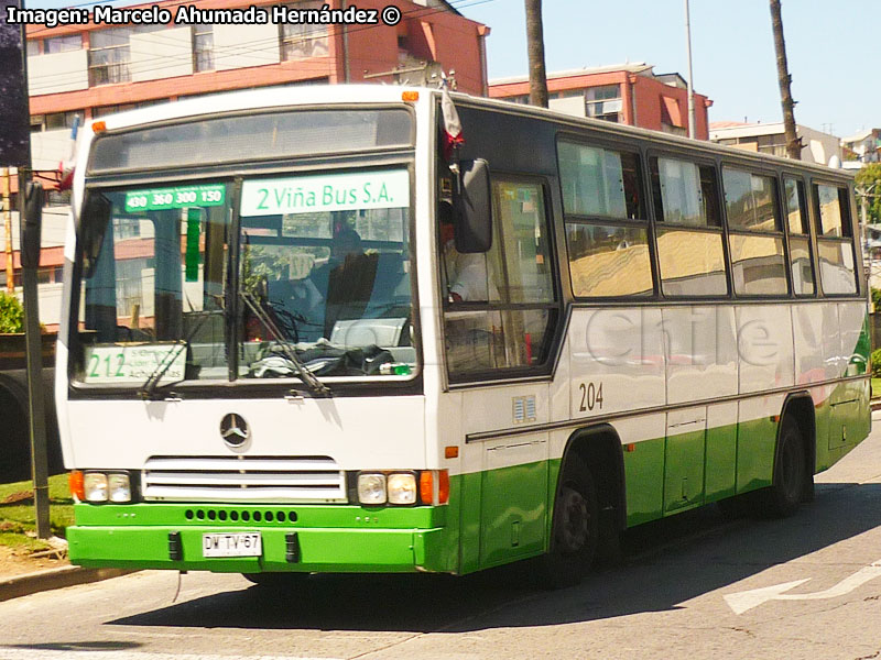 Caio Vitória / Mercedes Benz OF-1218 / TMV 2 Viña Bus S.A.