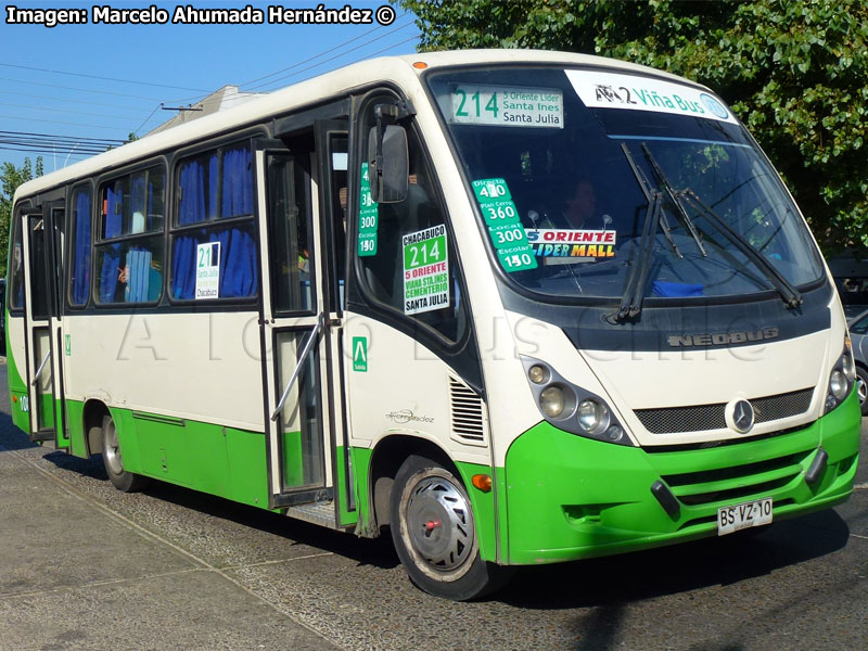 Neobus Thunder + / Mercedes Benz LO-915 / TMV 2 Viña Bus S.A.