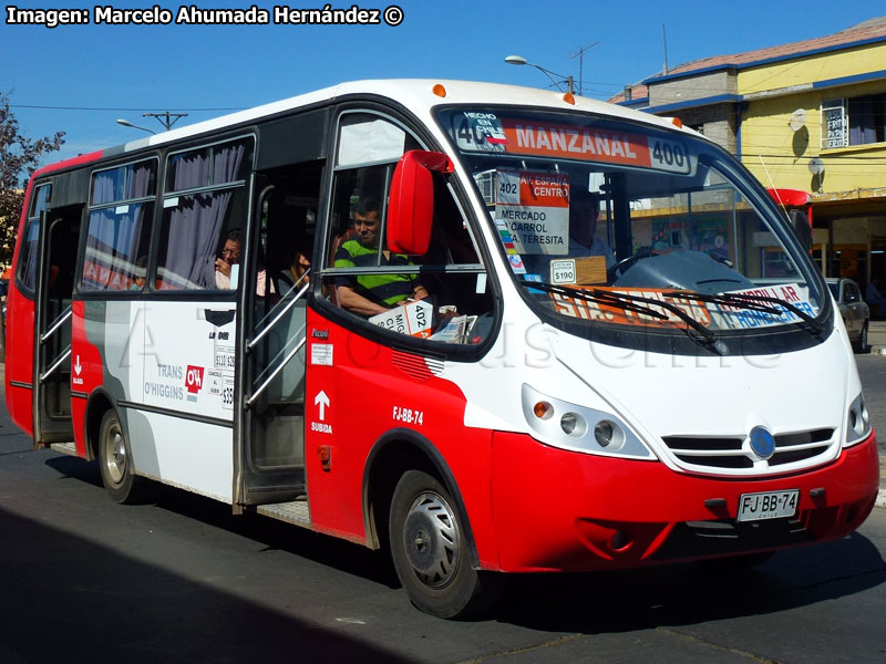 Metalpar Pucará IV Evolution / Mercedes Benz LO-812 / Línea 400 Manzanal Trans O'Higgins