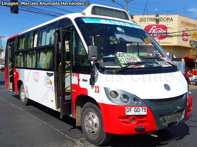 Metalpar Rayén (Youyi Bus ZGT6805DG) / Línea 500 Buses 25 Trans O'Higgins