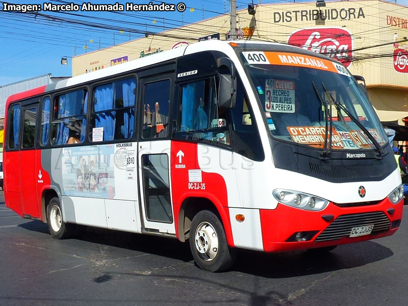 Marcopolo Senior / Volksbus 9-150EOD / Línea 400 Manzanal Trans O'Higgins