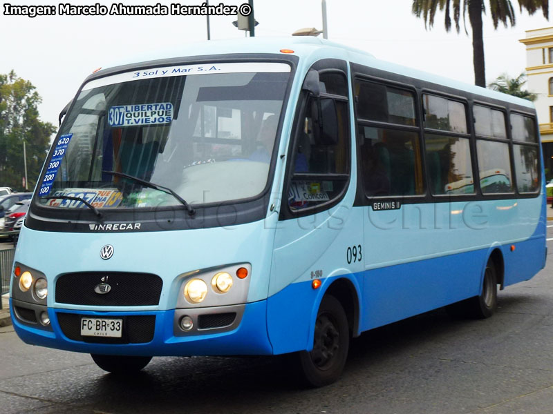 Inrecar Géminis II / Volksbus 9-150EOD / TMV 3 Sol y Mar S.A.